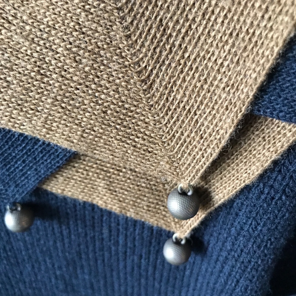 Cache Paris Designed Turtleneck Jingle Sweater Dr… - image 2